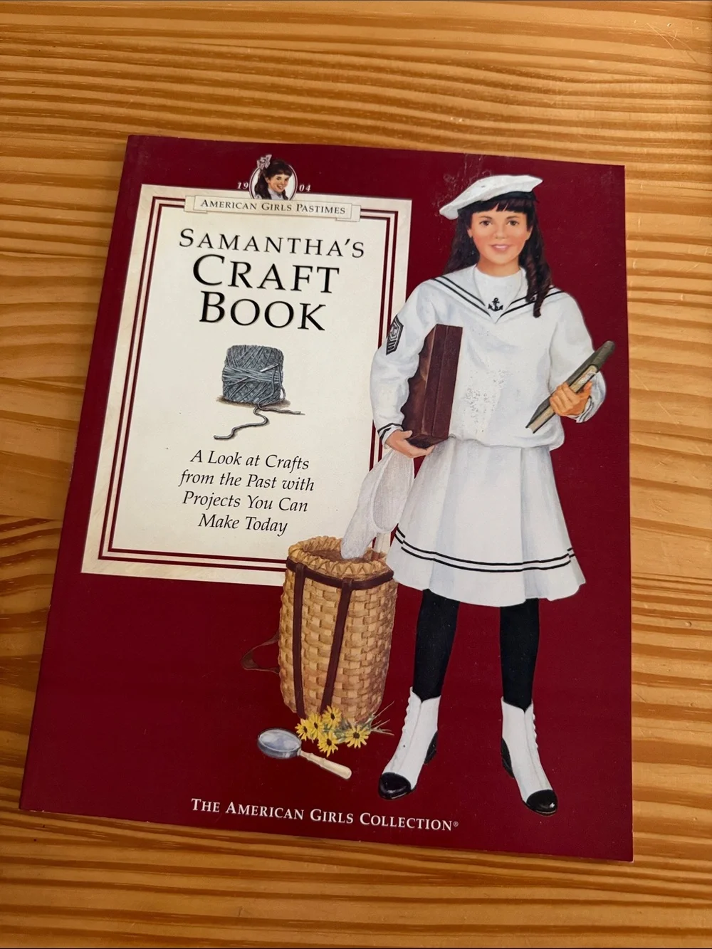 American Girl Samantha Pastimes Set of 4 Theater, Paper Dolls, Craft, Cook - NEW